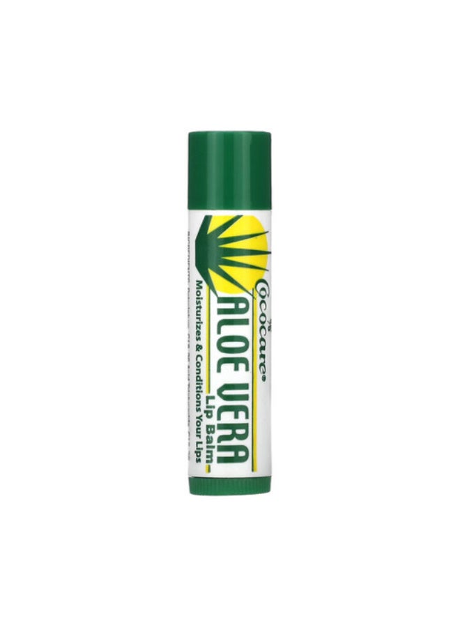 Cococare Aloe Vera Lip Balm 4.2g - Image 1